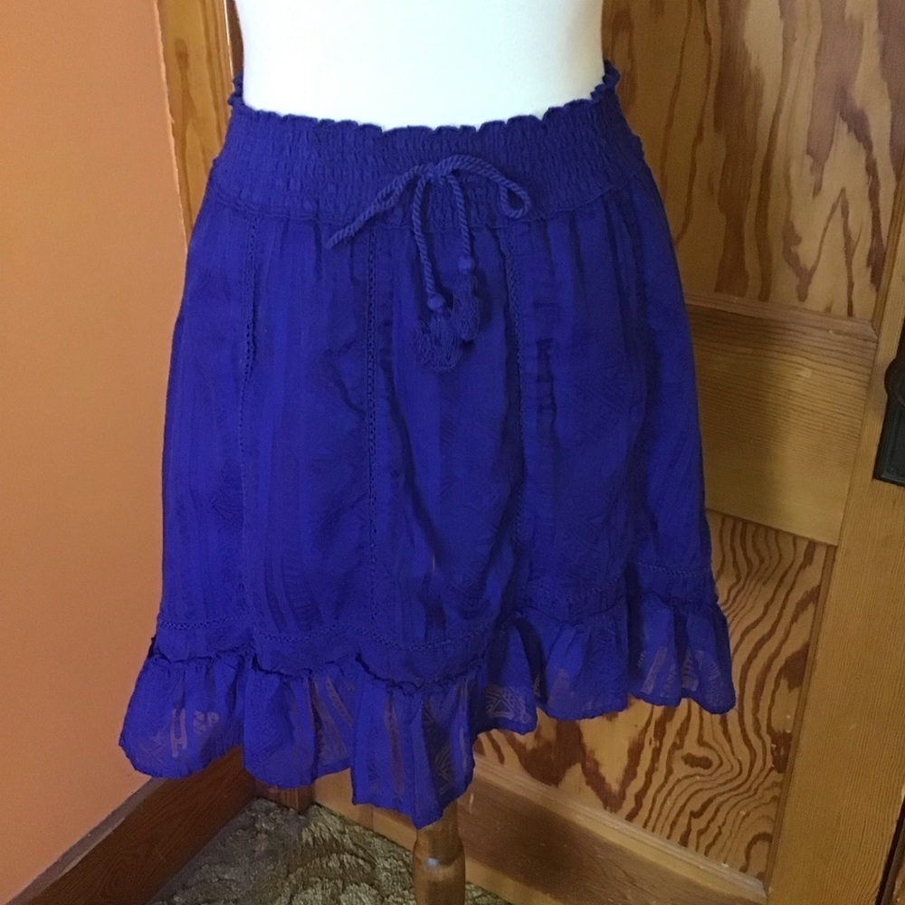 Aeropostale bright summer hippie chic skirt - Picture 11 of 15